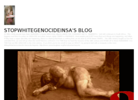 stopwhitegenocideinsa.wordpress.com preview