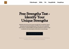 strengthstest.com preview