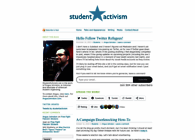 studentactivism.net preview
