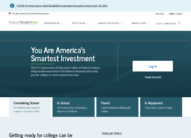 studentloans.gov preview