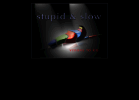stupid-and-slow.de preview