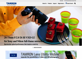 tamron.in preview