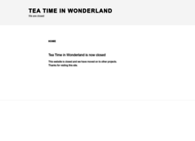 teatimeinwonderland.co.uk preview