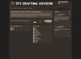 tf2crafting.info preview