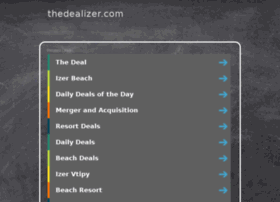 thedealizer.com preview