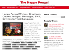 thehappypongal.com preview