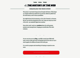 thehistoryoftheweb.com preview