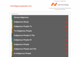 theindigenouspeople.com preview