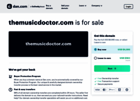 themusicdoctor.com preview