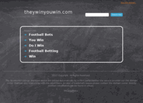 theywinyouwin.com preview