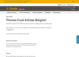 thomascookairlines.be preview