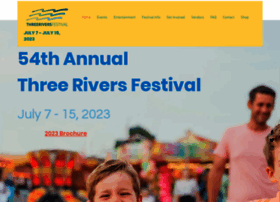 threeriversfestival.org preview