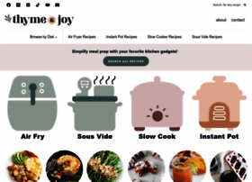 thymeandjoy.com preview