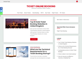 ticketonlinebooking.com preview