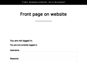 timemanagementrestaurant.com preview