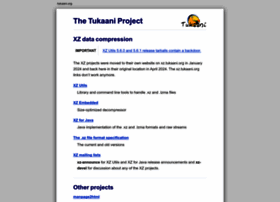 tukaani.org preview