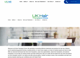 ukhairtransplantclinics.co.uk preview