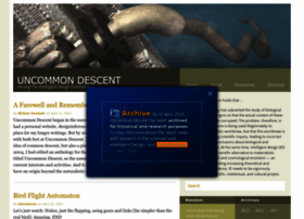 uncommondescent.com preview