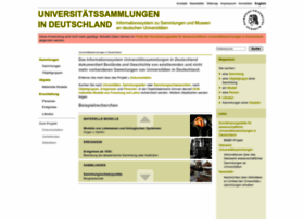 universitaetssammlungen.de preview