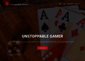 unstoppablegamer.com preview