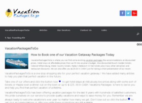 vacationpackagestogo.com preview