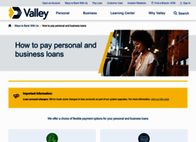 Valleyloanpayments.com - How to pay personal and business loans
