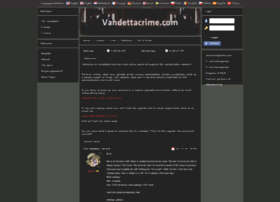 vandettacrime.com preview