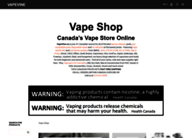 vapevine.ca preview