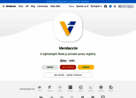 verdaccio.org preview