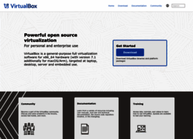 virtualbox.org preview