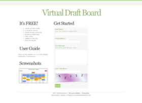 virtualdraftboard.com preview