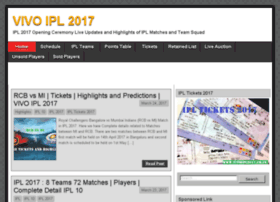 vivoipl2017.co.in preview