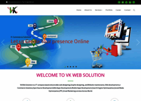 vkwebsolution.in preview