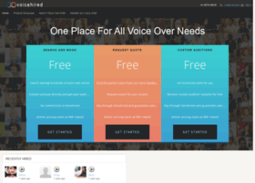 voicehired.com preview