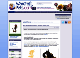 warcraftpets.com preview