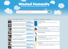 wastedhumanity.com preview