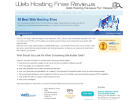 webhostingfreereviews.com preview