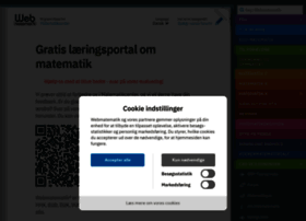 webmatematik.dk preview