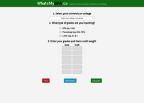 whatsmygpa.ca preview
