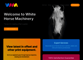 whitehorsemachinery.co.uk preview