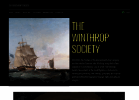 winthropsociety.com preview