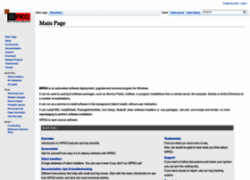 wpkg.org preview