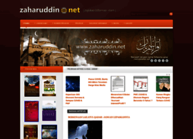 zaharuddin.net preview