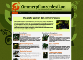 zimmerpflanzenlexikon.info preview