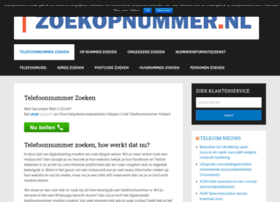 zoekopnummer.nl preview